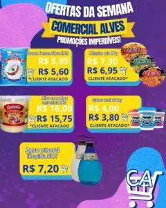 ofertas da semana no comercial alves